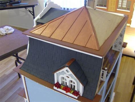 sheet metal for toy house|Dollhouse Miniature Roofing .